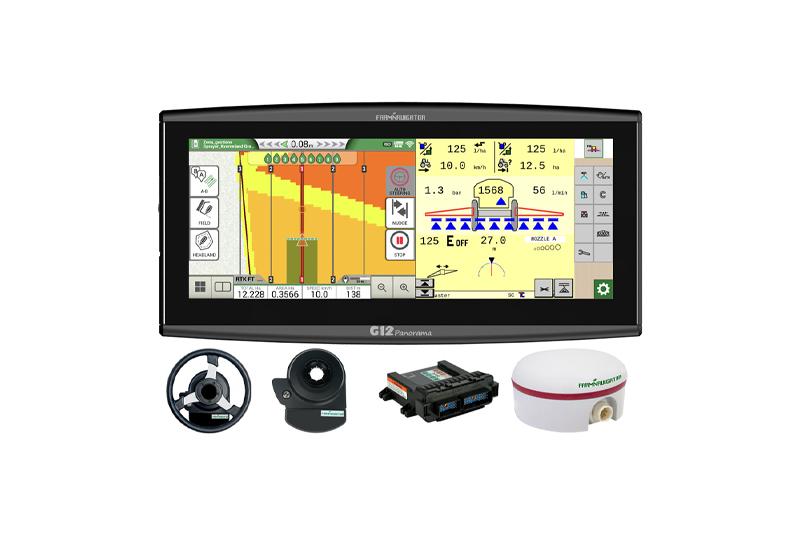 AvMap Farmnavigator G12 ISO Full RTK + G5 Auto Steering – automatsko upravljanje ±2 cm