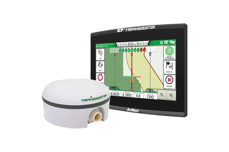 AvMap Farmnavigator G7 Ezy – GPS navigacija ±15 cm (Turtle Pro2)