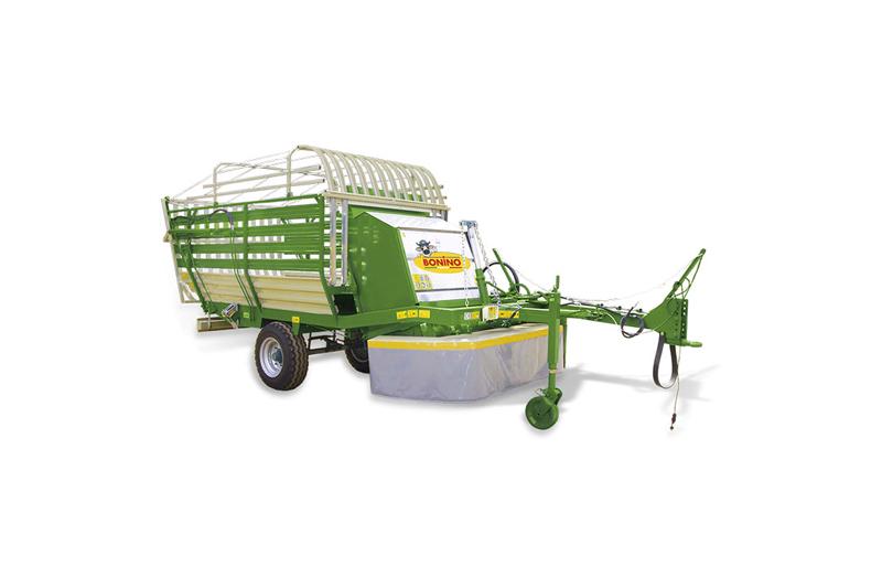 Bonino AB 45 TR  samoutovarna prikolica za silažu