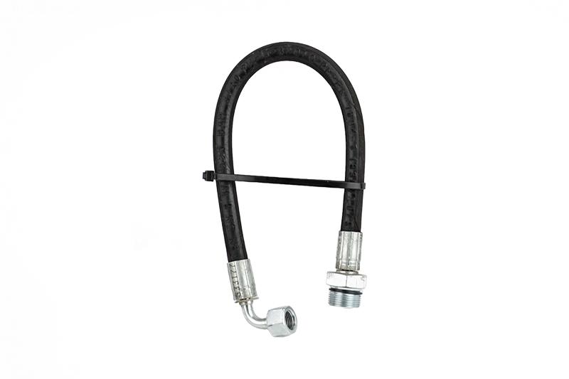Hidraulično crevo 30 cm sa muškim navojem 1/2″ i kolenom 1/4″