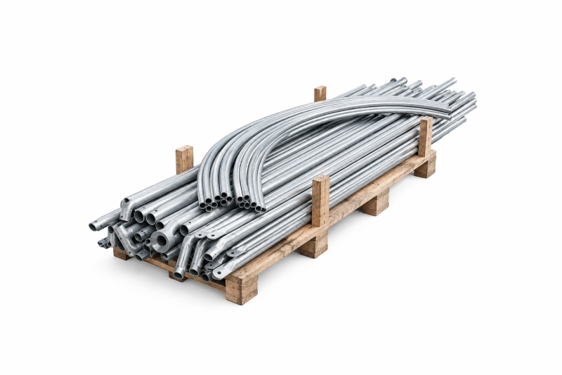 Konstrukcija za plastenik FI48 – 160 m²