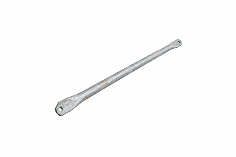 Pocinkovani kosnik 52 cm za plastenike